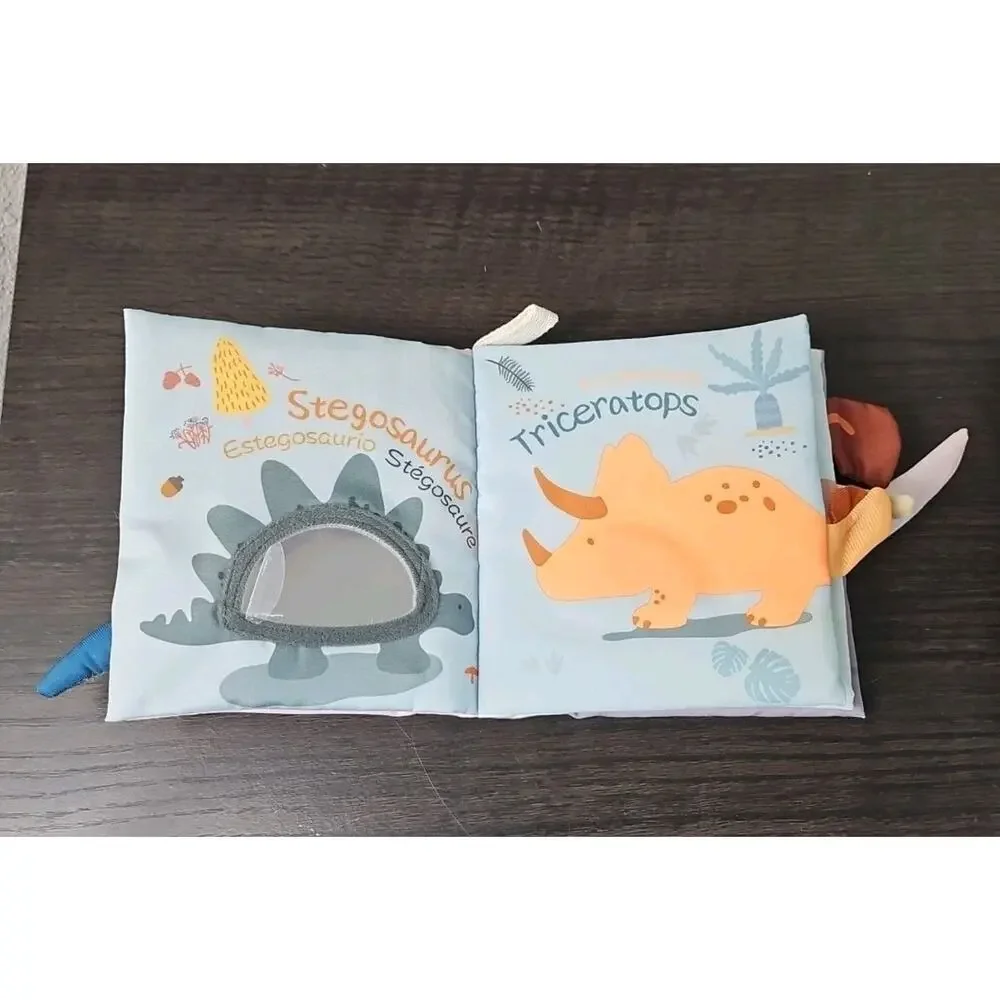 Soft Baby Dinosaur Book Touch & Feel Crinkle Book